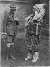 BP and Chief of Sioux Indians